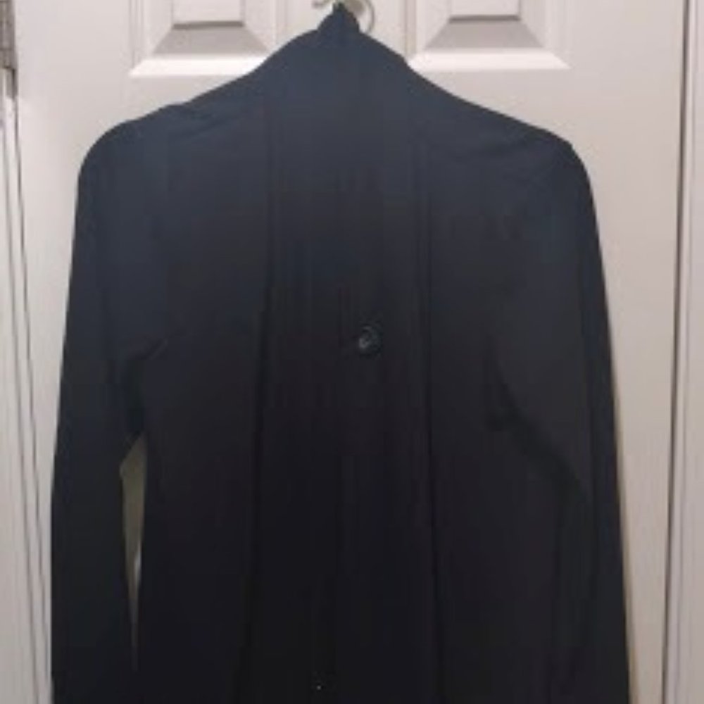 Apt. 9 Black Open Front Cardigan